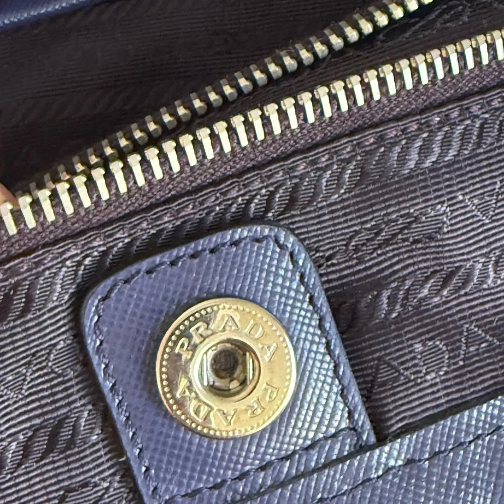 Prada Nylon Tote Bag-blue Large shoulder bag 🌟 - Picture 14 of 15